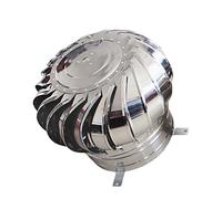 Chapeau de cheminée, turbine de ventilation de toit, acier inoxydable 304, aérateurs de toit rotatifs, résistant aux intempéries, durable en cas de conditions climatiques difficiles, empêche les déb