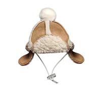 ＡＷＨＡＯ Chapeau de chien couches de fête confortable chapeau robe de fête avec trous d'oreille Batte de chiot pour minou des chats intérieurs chiot pour, S