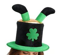 Chapeau de cime d'arbre pour adulte - Décoration de vacances de la Saint-Patrick | Décoration festive pour cimier de sapin - Pour les propriétaires de maison, les amateurs de bricolage, appartement