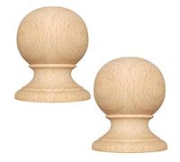 Chapeau de clôture, chapeau de pile Capuchons de poteau de clôture, capuchons de protection for garde-corps en bois, lot de 2, plusieurs tailles for usage extérieur(Diameter 10CM)