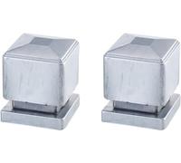 Chapeau de clôture, chapeau de pile Lot de 2 capuchons de poteaux de clôture, plusieurs tailles(120)
