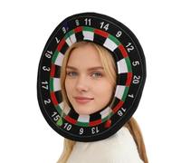 Chapeau de cosplay - Couvre-chef doux et confortable pour cible de fléchettes - Pour hommes, adolescents, adultes, événements scolaires, rendez-vous, nuit, anniversaire, Halloween, scène