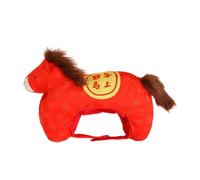 Chapeau de cosplay tête de cheval - Mascotte imprimée en 3D | Coiffure d'animal | Design doux en peluche pour, adultes, amateurs de cosplay | Parfait pour la scène, les événements scolaires