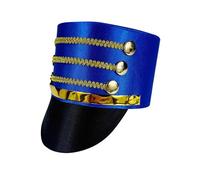 Chapeau de costume Casse-noisette - Bandeau de fanfare | Accessoire de soldat de luxe pour cosplay, théâtre, concert de vacances, événements musicaux, rassemblements à thème, spectacle pour
