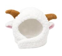 Chapeau de Costume - Chat Mouton Forme Halloween Chiot Cosplay Coiffe | Tissu confortable, pour les parents d'animaux de compagnie Amoureux des animaux Événements à thème Séances photo Vêtements qu