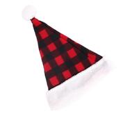 Chapeau de costume de fête conique pour enfants et adultes, élégamment conçu en couleur rouge, idéal