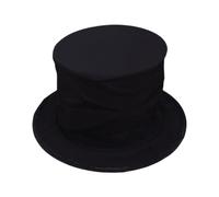 Chapeau de costume de magicien, accessoires de costume de cosplay pliable | Chapeau haut-de-forme pliable pour jeunes, adolescents, Halloween, fête à thème, spectacles de théâtre, cosplay