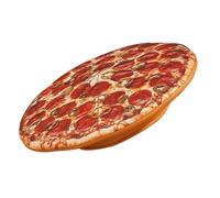 Chapeau de costume de pizza - Chapeau de pizza hilarant, chapeau de pizza de fête | Chapeaux de costume de pizza d'Halloween, divertissement, jouet de fête confortable, chapeau fou pour costumes