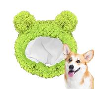 Chapeau de costume pour chats, costume d'ours pour animaux de compagnie, Chapeau de chat mignon réglable chaud, Chapeau mignon en peluche pour animaux de compagnie, couvre-chef pour chat, chapeau doux