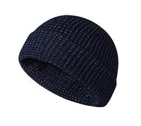 Chapeau de course et de personnalité Chapeau de sport pour femme Chapeau réfléchissant Chapeau de nuit Peau Hommes Casquettes de baseball pour femmes Chapeaux et casquettes, bleu marine, Taille unique