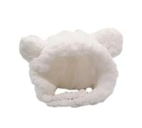 Chapeau de couvre-chef pour animaux de compagnie | Chapeau chaud de costume de chien | Costume de chat respirant et réglable, chapeau d'ours chaud pour chiots, chiens et chats de petite et moyenne tai