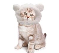 Chapeau de Couvre-Chef pour Animaux de Compagnie, Chapeau d’Ours de Costume de Chat, Chapeaux Chauds d'hiver de noël Respirants et réglables pour Chiens et Chiots de Taille Moyenne et Petite