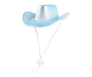 Chapeau de cowboy brillant pour chat ou chat