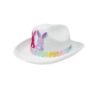 Chapeau de Cowboy de Pâques pour Enfant Accessoire de Fête Western Mignon