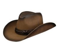 Chapeau de Cowboy Don Carlos by Lipodo marron M (56-57 cm)