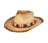 CHAPEAU DE COWBOY DREAMVILLE PERLES BOIS ADULTE