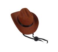 Chapeau de cowboy étoile pour chien - Fournitures pour animaux de compagnie - Costume réglable pour chien - Chapeau haut de gamme - Casquettes R2x0 pour chats - Accessoires pour chiens