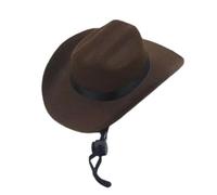 Chapeau de cowboy étoile pour chien - Fournitures pour animaux de compagnie - Costume réglable pour chien - Chapeau haut de gamme - Accessoires pour chats R2x0