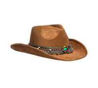 CHAPEAU DE COWBOY IBIZA BOHO-CHIC ADULTE