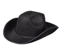 chapeau de cowboy noir rodéo adulte - boland 04071 Noir G