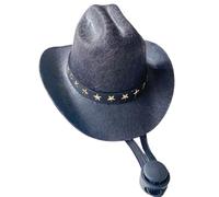 Chapeau de cowboy pour animaux de compagnie, chapeau pour chiens, festival, cadeau, fournitures de cosplay, accessoires de cow-boy, couvre-chef, chapeau de soleil pour chaton, costume