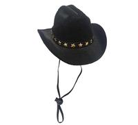 Chapeau de Cowboy pour Chien | Chapeau De Costume Cowboy Pour Petits Animaux - Chapeaux de Cosplay Accessoires de Fête pour Chiens et Chats pour Port Quotidien Carnaval Halloween Vacances Fêtes à Thèm