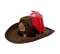 Chapeau de cowboy pour homme - Coiffe de Thanksgiving, chapeau de festival de musique, pour et adultes, concert, carnaval, bal masqué, Thanksgiving, école, jeu, fête, festival, photographes