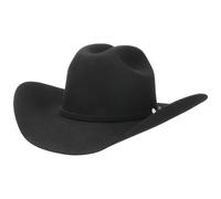 Chapeau de Cowboy The Valley 4X noir 60 cm