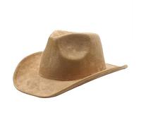 Chapeau de cowboy tibétain pour spectacles de scène, accessoires de studio photo folkloriques, délicats, cowboy tibétain folk western