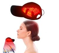 Chapeau de Croissance des Cheveux, 90 Perles De Lampe Led, 650 Nm Et 430 Nm, Chapeau De Repousse Rapide Des Cheveux à LumièRe Rouge Et Bleue, Renforce Les Racines Des Cheveux