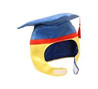 Chapeau de de diplôme en Peluche de, Couvre-Chef de doctorat Doux et Extensible, Accessoires d ' Acteur, idéal pour Les pièces de théâtre Scolaires et Les événements à thème