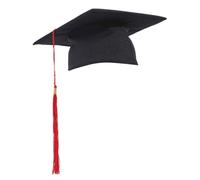 Chapeau de début d'événement formel avec doublure respirante pour cérémonies et fêtes à thème - Accessoires confortables pour remise de diplôme avec doublure douce