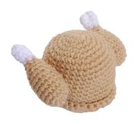 Chapeau De Dinde Rôtie De Thanksgiving, Chapeau De Pied De Poulet Tricoté À La Main Pour KIDS, Style Parent-enfant, Chapeau Tricoté Drôle Pour Adultes Et Hommes, Chapeau De Dinde Rôtie Chapeau De D