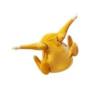 Chapeau de dinde souple animé avec musique actions amusantes et fonctions de déménagement pour les réunions de vacances et les divertissements d'événements Jambe de dinde électrique