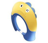 Chapeau de douche de bébé, Baby Shampooing Catch | Soft Adjustable Dinosaur Forme Baby Hair Washing Hat - Caps de shampooing de l'oreille de tête pour les de 6 mois et plus, accessoires de