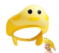 Chapeau de douche enfant - Visière réglable pour bonnet de douche Cartoon - Bouclier de shampooing pour lavage des cheveux Chapeau de bain, Visière de bain Protection des yeux et des oreilles pour