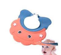 Chapeau de douche pour, shampooing pour,Chapeau de cheveux doux réglable pour - Bande dessinée Head Protector Shampooing Cap pour la maison, l'hôtel, l'école