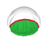 Chapeau de douche réutilisable drapeau de la République d'Ouzbékistan pour femmes, double couche imperméable à l'eau, un must pour les soins capillaires
