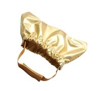 Chapeau de douche tendance argenté pour petit animal de compagnie - Protection d'oreille pour petits chats et chatons