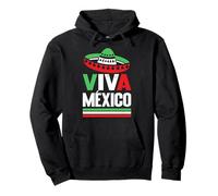 Chapeau de Drapeau du Mexique Viva | Graphique Patrimoine de fierté Mexicaine Sweat à Capuche