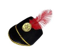 Chapeau de fanfare - 22,8 pouces vêtements de festival pour les événements de vacances, accessoire de cosplay avec un ajustement confortable, rôle de rôle de soldat costume pour la scène de la scène d