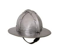 Chapeau de fer italien, env. 1460, acier de 1,6 mm - adapté au combat