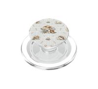 Chapeau de Ferme Bottes Mouton Hérisson Country Aquarelle PopSockets PopGrip pour MagSafe