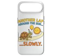 Chapeau de fête Another Lap Around The Sun Slowly Cute Box Turtle Coque pour iPhone Air