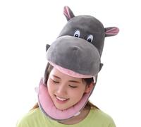 Chapeau de fête - Couvre-chef hippopotame de 13,78 pouces | Casquette en coton PP en peluche - Excellent accessoire de déguisement respirant pour adultes et , idéal pour vous accompagner lors