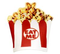 Chapeau de fête Crazy Popcorn - Chapeau créatif sur le thème de la nourriture pour Halloween et Cosplay | Casquette de costume de pop-corn à impression numérique pour enfants et adultes | Chapeaux