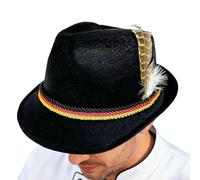Chapeau de fête de la bière, chapeau bavarois non tissé, unisexe, pour adultes, Halloween, carnaval, festivals, vacances, cosplay
