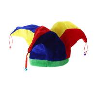 Chapeau de fête d'Halloween pour costume de sorcière Western Mardi Gras Chapeau pour bal masqué Cosplay Clown Accessoires Décorations