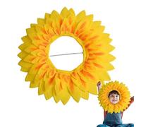 Chapeau De Fête Funny Head Band - Tête De Costume De , Coiffure Floral Créative, Jolie Capuche pour Robes Fantaisie Jaune | Prop De Costume, Événements Hilarants De Coiffure, Decora