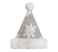 Chapeau de fête MerryChristmas en peluche pour festival, réunion de famille, accessoires de fête, chapeau de vacances, flocon de neige, Père Noël, adultes, unisexe en velours